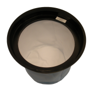 Teflonfilter 58 ltr. med ring 